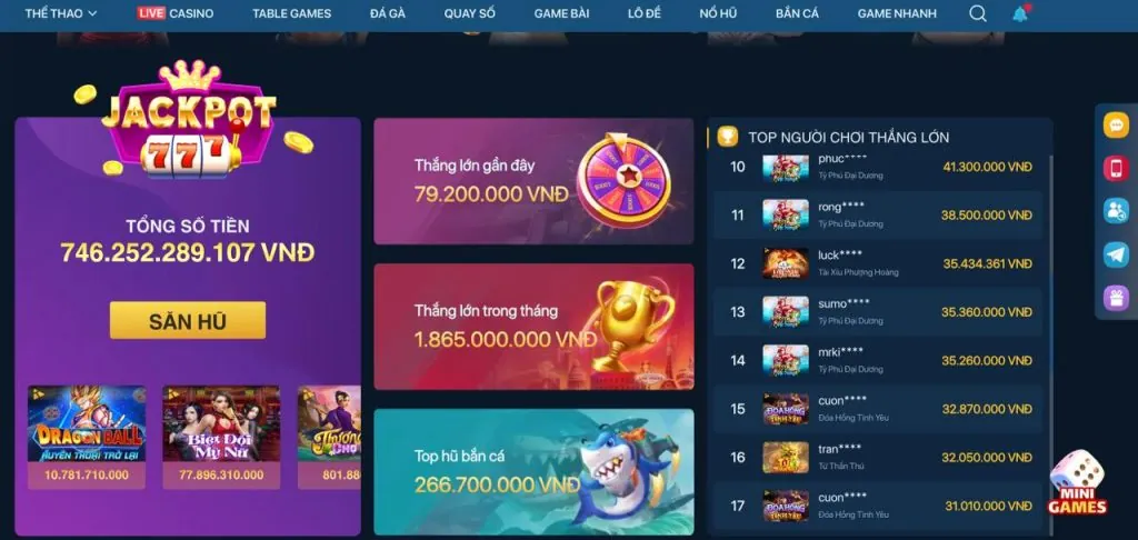 Bắn Cá & Nổ Hũ Hấp Dẫn